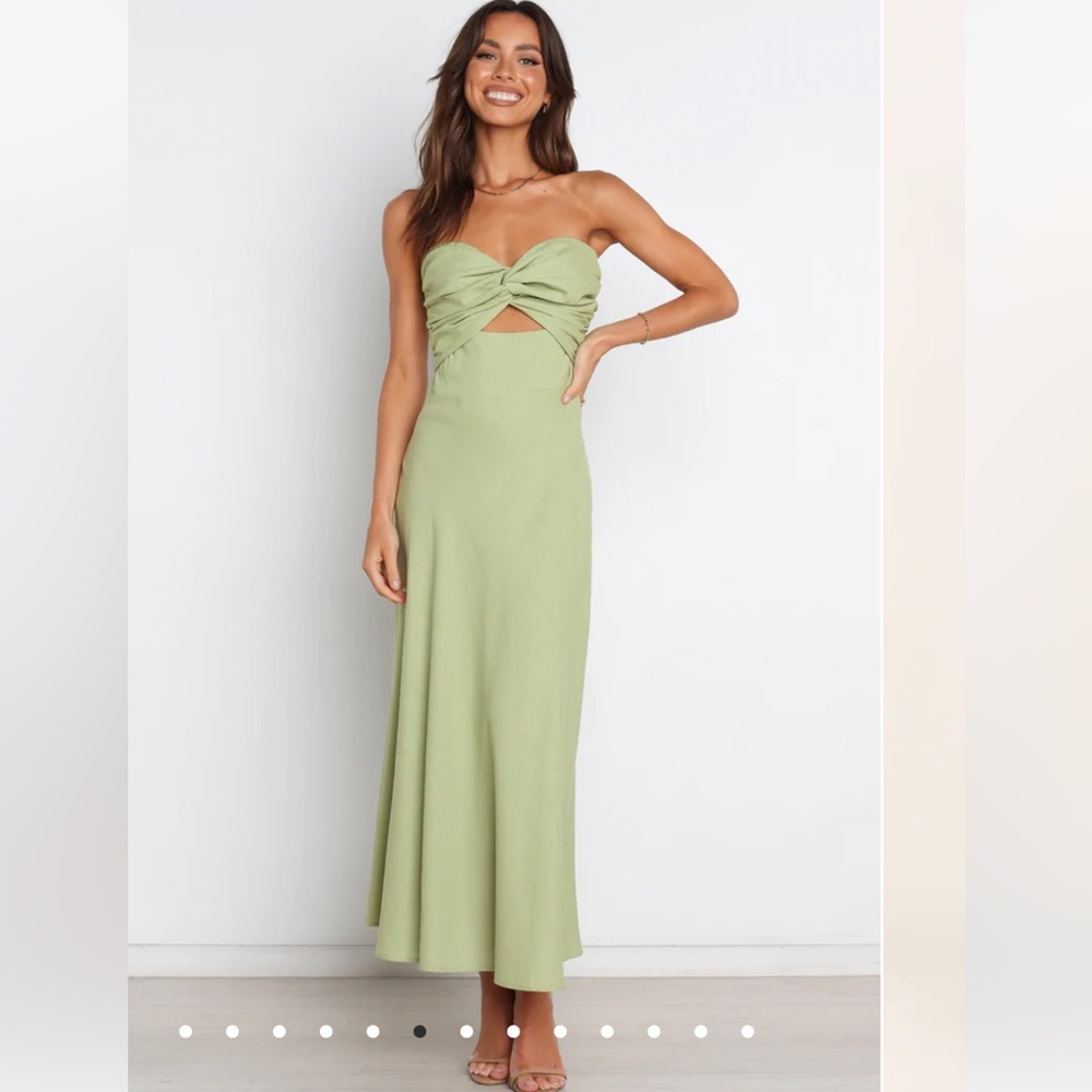 Petal & Pup ROSETTA DRESS - OLIVE